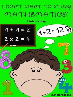 cover image of I don't want to study mathematics!